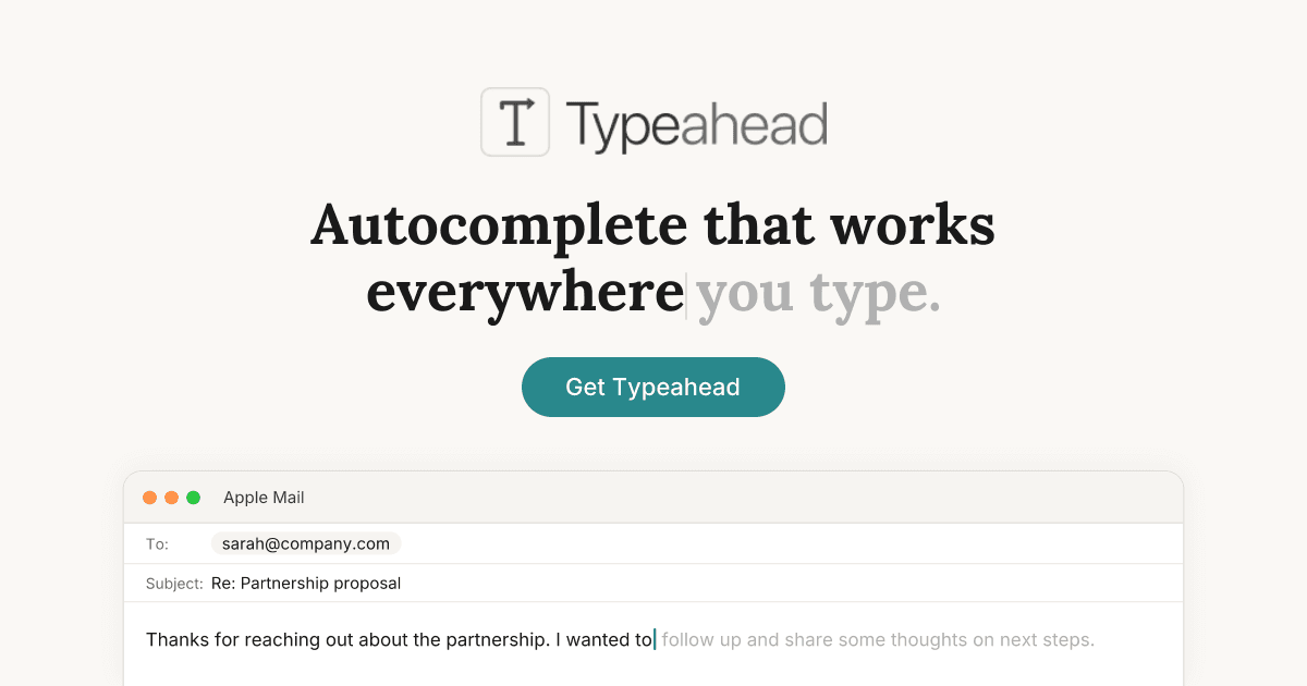 Typeahead 2.0